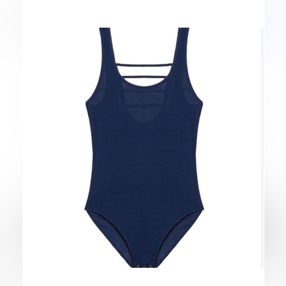 PINK Victoria’s Secret Blue Bodysuit - Picture 3 of 3